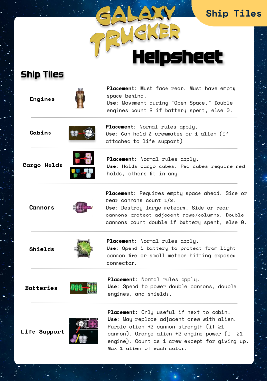 cheat sheet 1